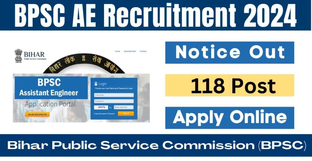 BPSC AE Recruitment 2024 Notice Out Apply Online Best Job