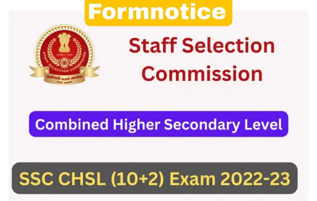 Ssc Chsl Recruitment 2022 Best Job 