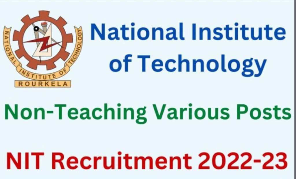NIT Non Teaching Recruitment 2022