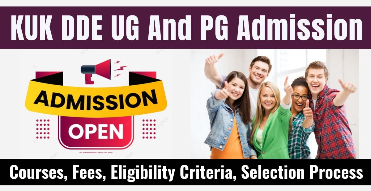 KUK DDE UG And PG Admission