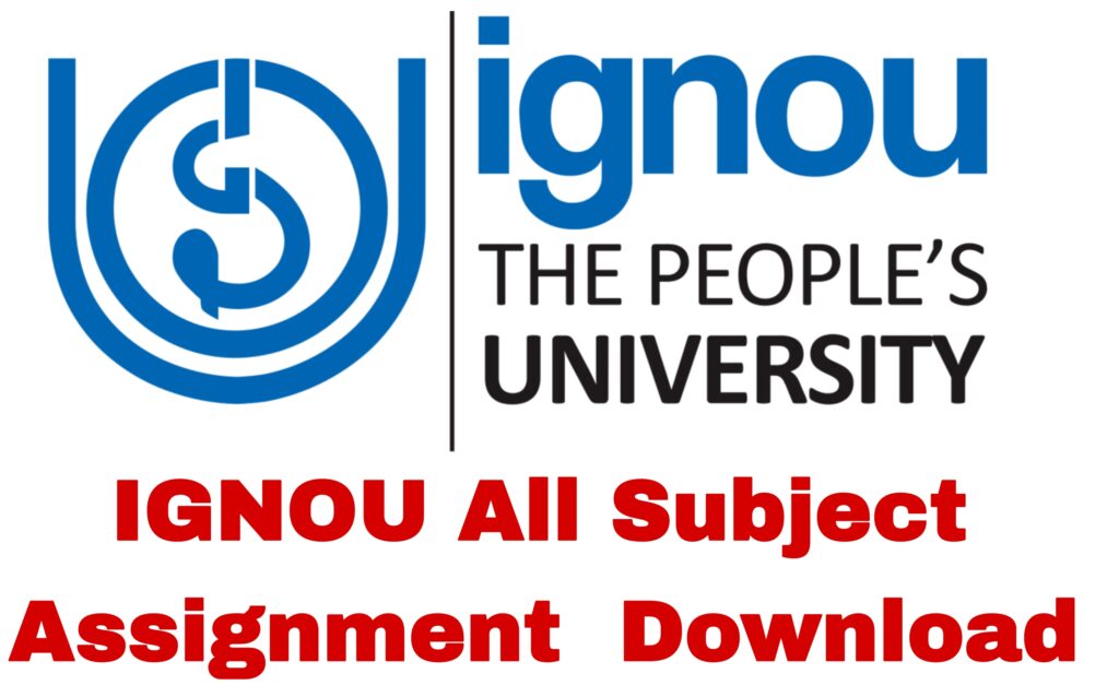 Download Finest IGNOU Assignment