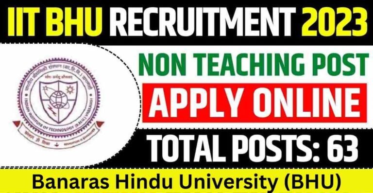 BHU Recruitment 2023 Nursing Officer, Medical Officer, Non-Teaching ...