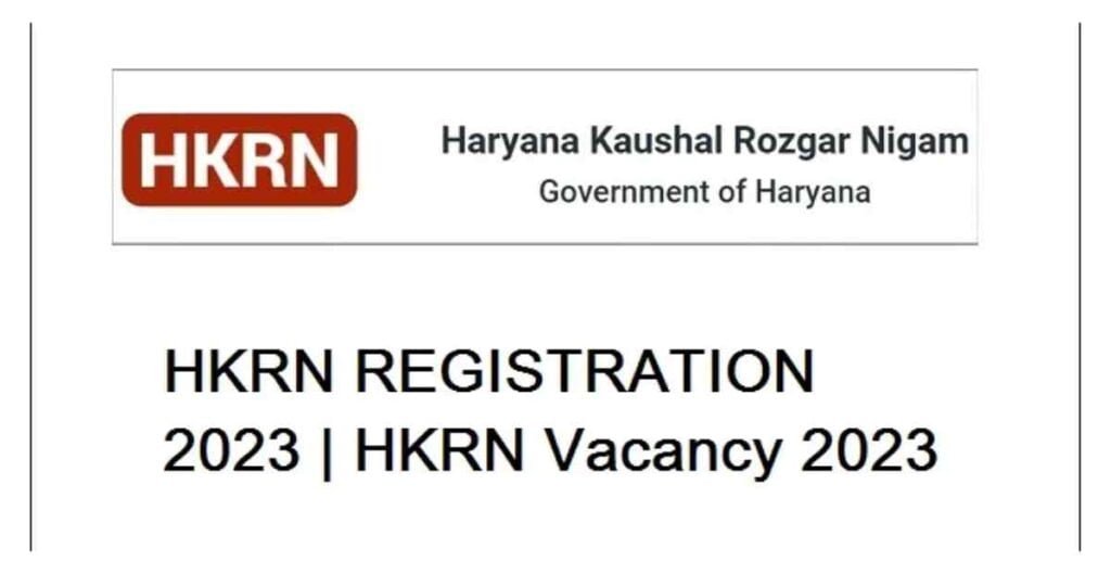 HKRN Fresh Registration 2024 Notification Apply Online Form Form Notice