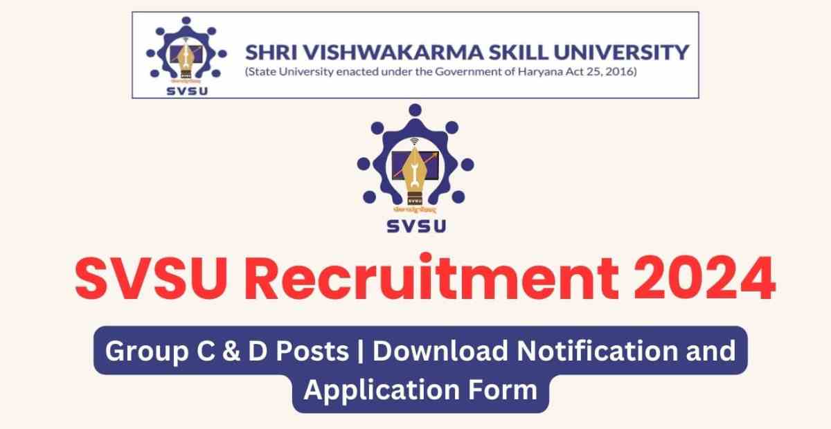 SVSU Recruitment