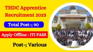 THDC Apprentice Vacancy