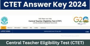 CTET Answer Key