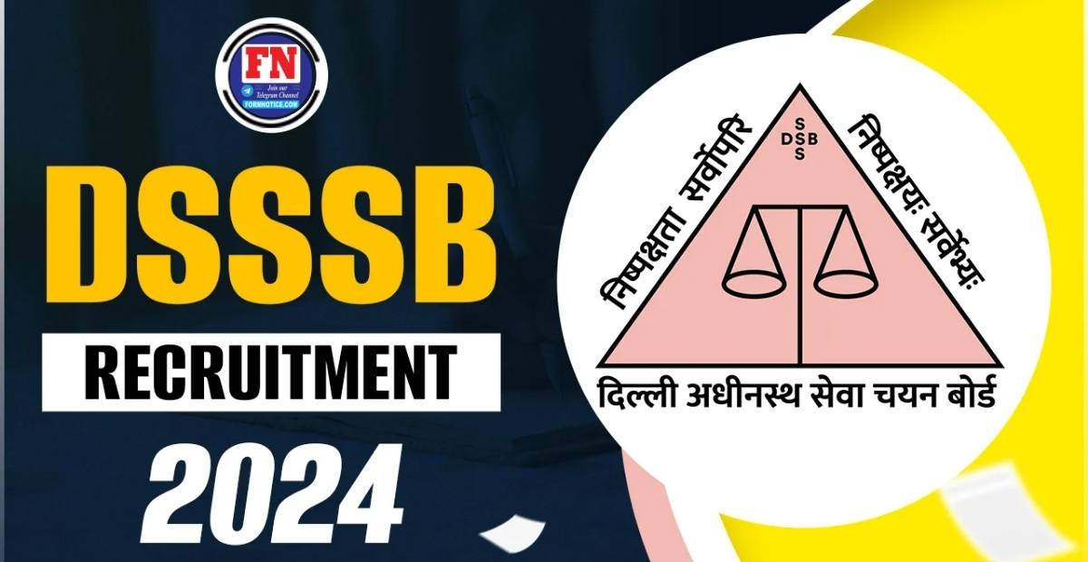 DSSSB MTS Recruitment 2024 - DSSSV 03/2024 MTS Form [567 Posts]