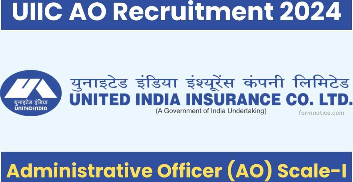 UIIC Assistant Application Form 2024, Direct Link to Apply