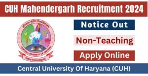 CUH Mahendergarh Recruitment