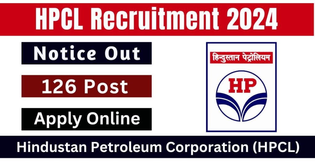 HPCL Recruitment 2024 Notice Out Apply Online