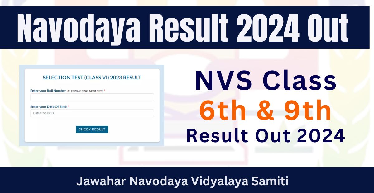 Navodaya Result 2024