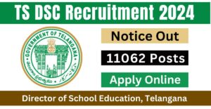 TS DSC Teacher Recruitment