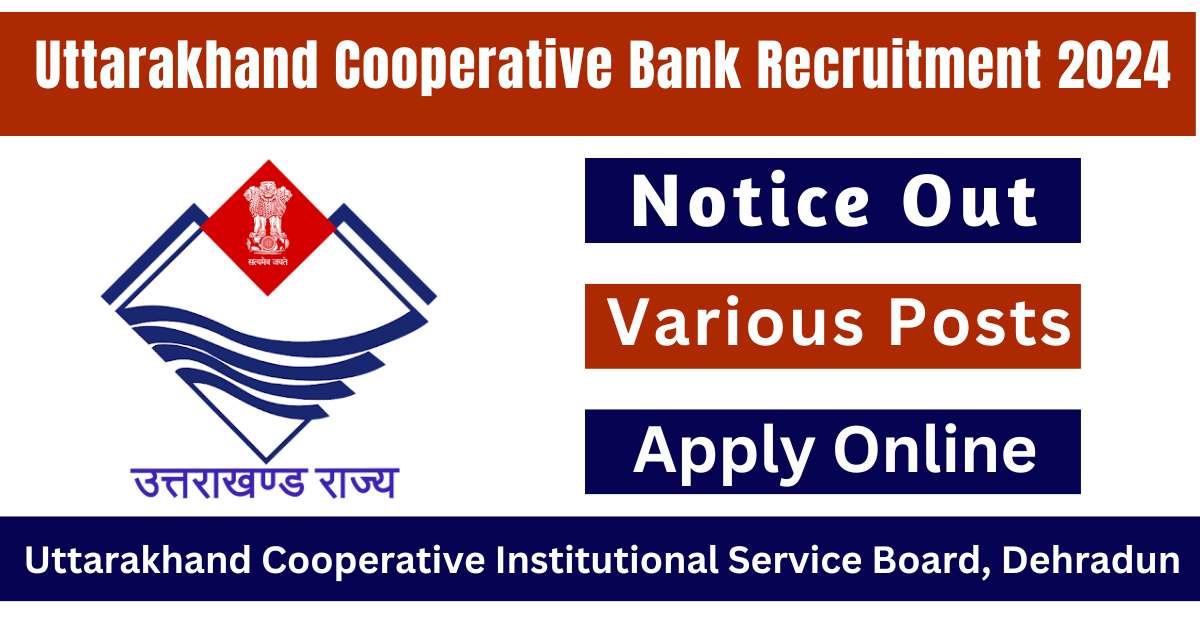 Uttarakhand Cooperative Bank Bharti