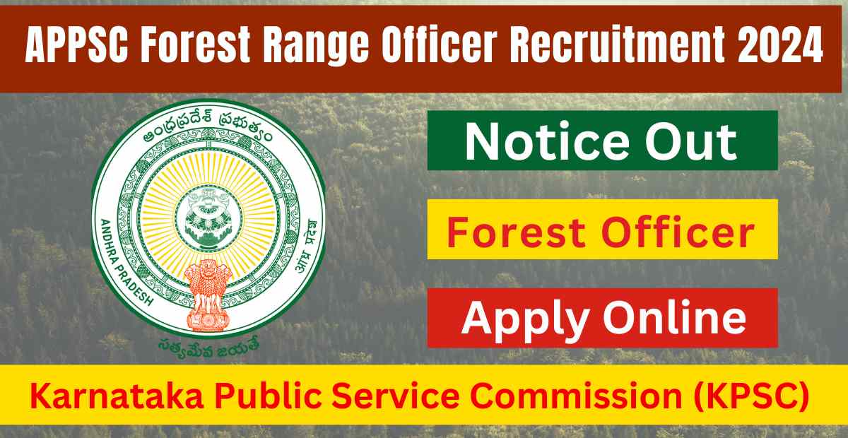 APPSC Forest Range Officer Recruitment