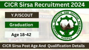 CICR Sirsa Recruitment