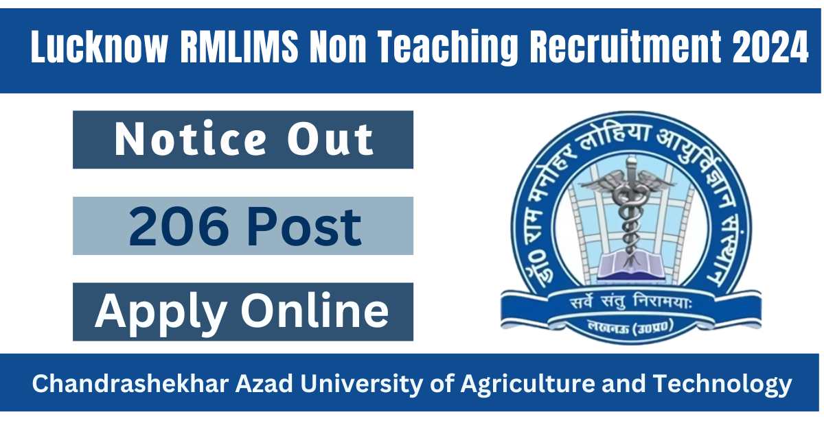 Lucknow RMLIMS Non Teaching Recruitment