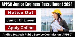 APPSC Junior Engineer Recruitment