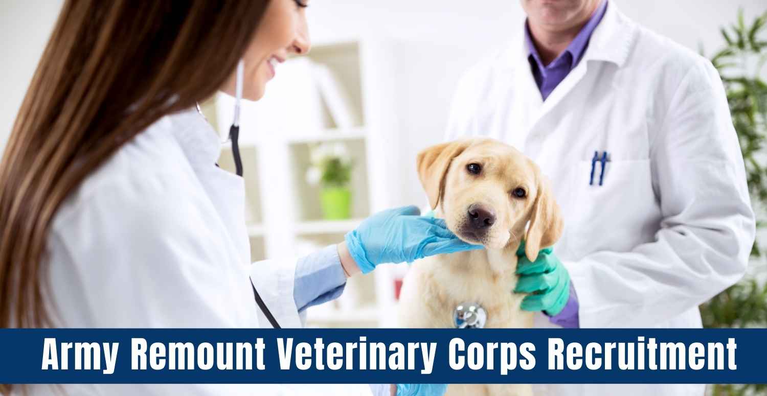 Army Remount Veterinary Corps Recruitment