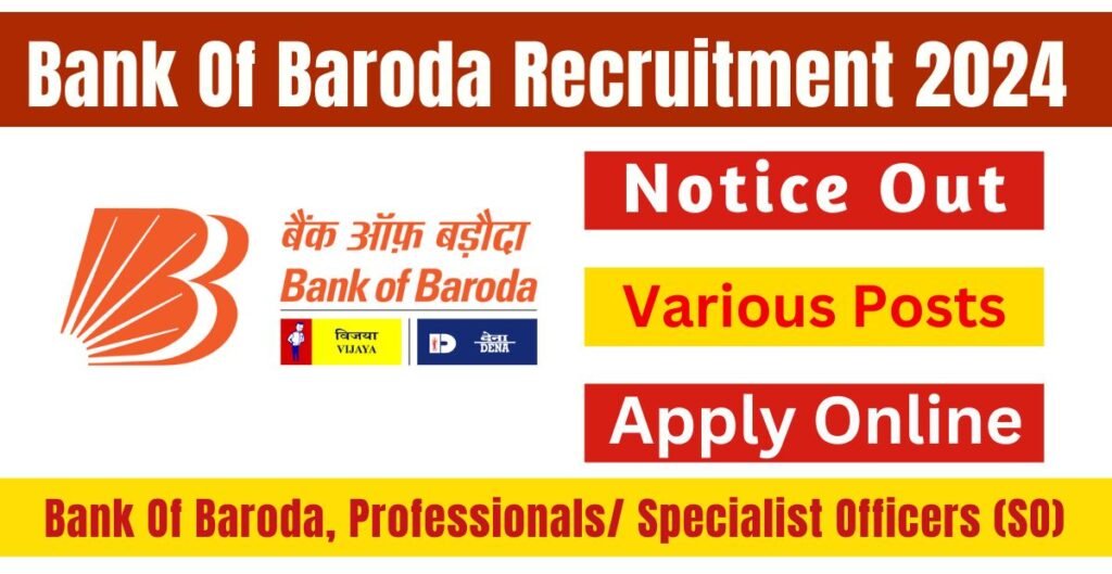 Bank Of Baroda Recruitment 2024 Office Assistant Notification Out Apply ...