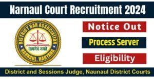 Narnaul Court Recruitment