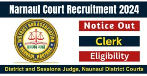 Narnaul Court Recruitment