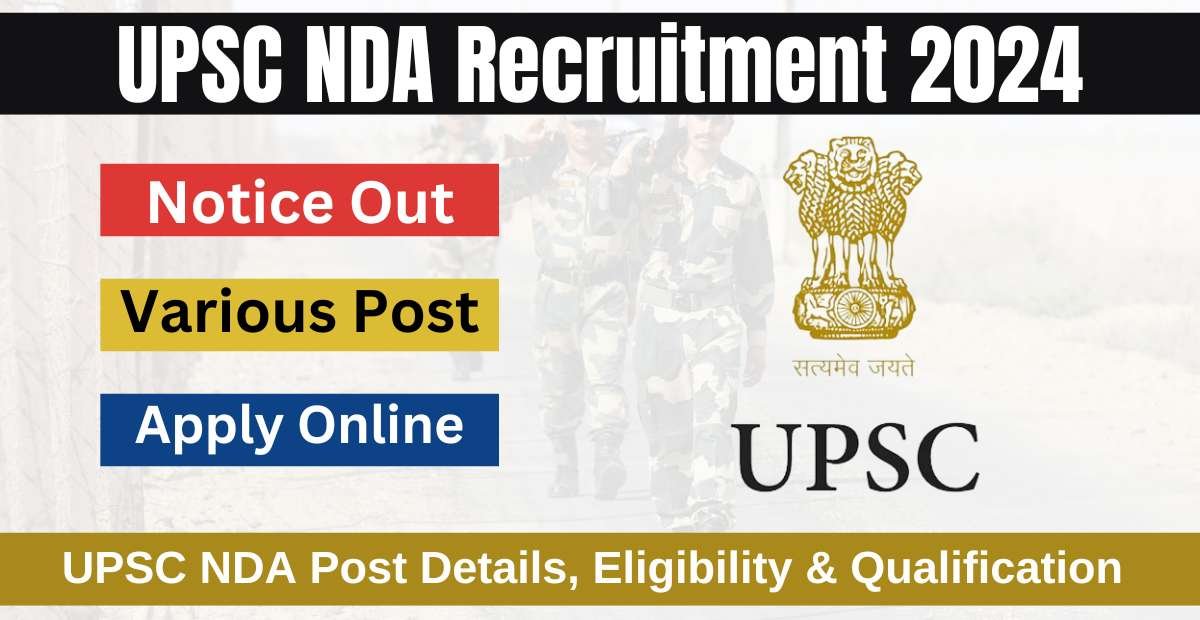 UPSC NDA Recruitment 2024