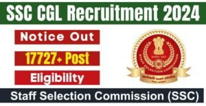 SSC CGL Recruitment 2024