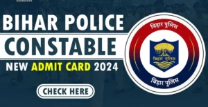 Bihar Police Admit Card 2024