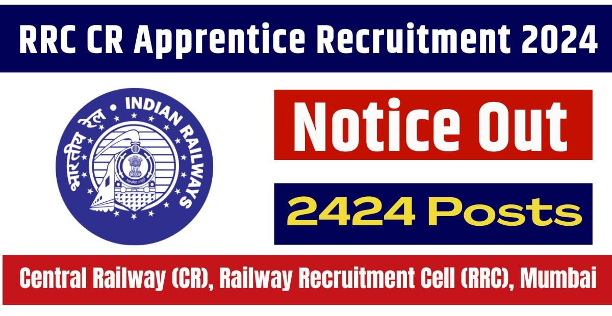 RRC CR Apprentice Recruitment 2024 Eligibility Details Apply