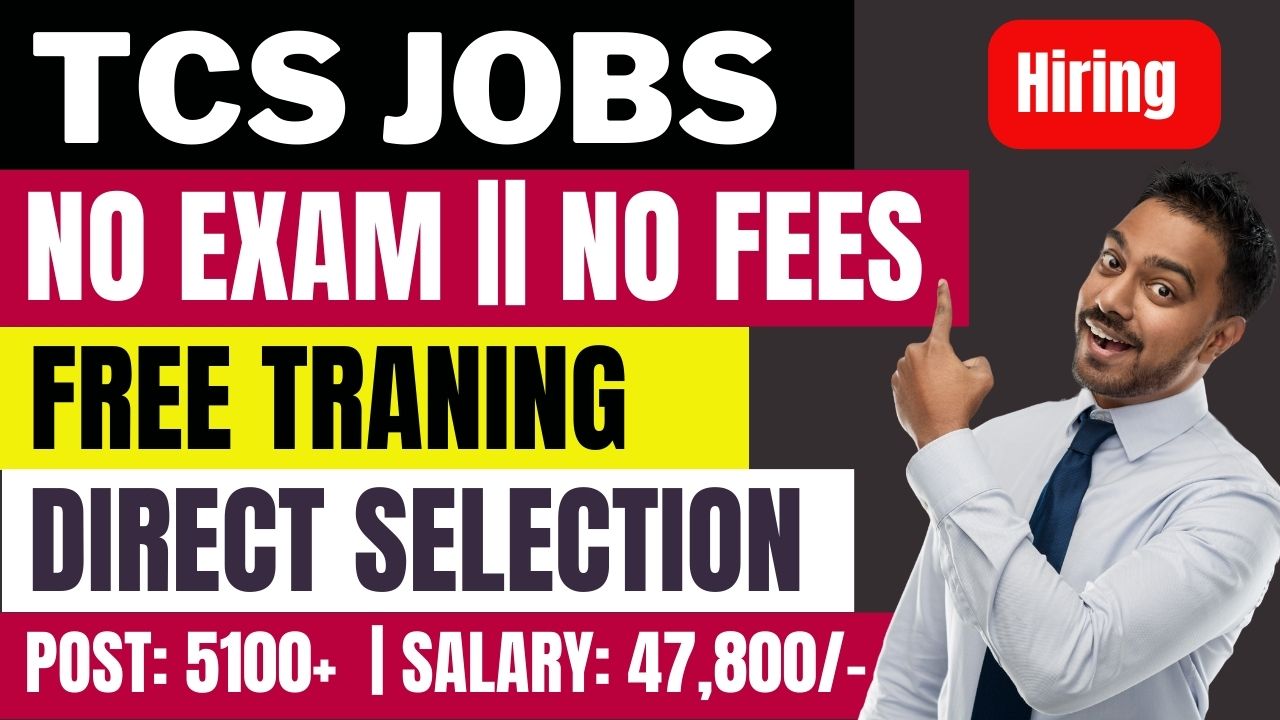 TCS Recruitment 2024 TCS Jobs 5110+ Post Freshers Jobs Apply Online Application Form