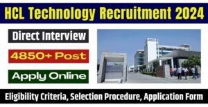 HCL Technology Recruitment 2024