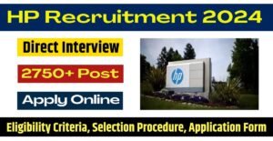 HP Recruitment 2024