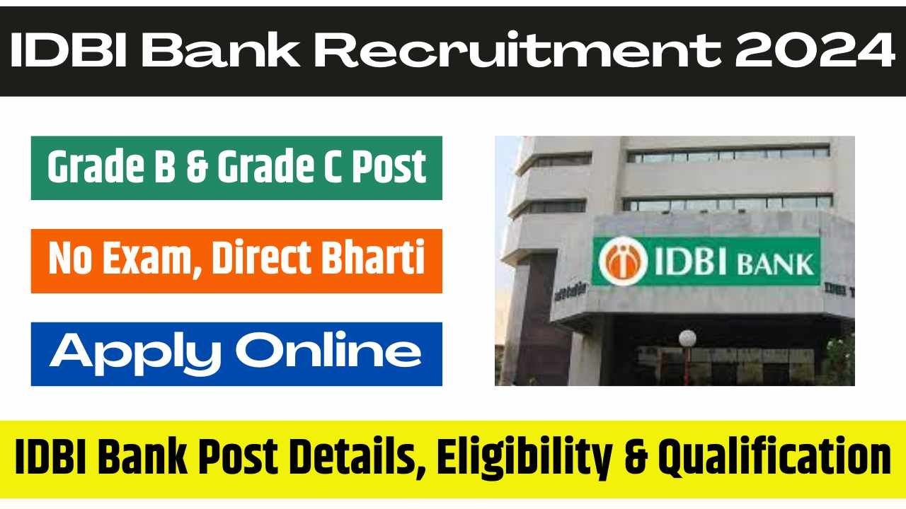 IDBI Bank Recruitment 2024