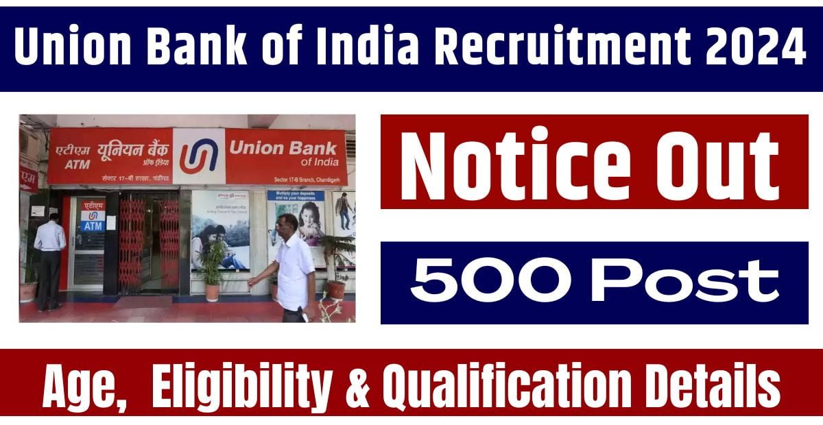 Union Bank of India Recruitment 2024