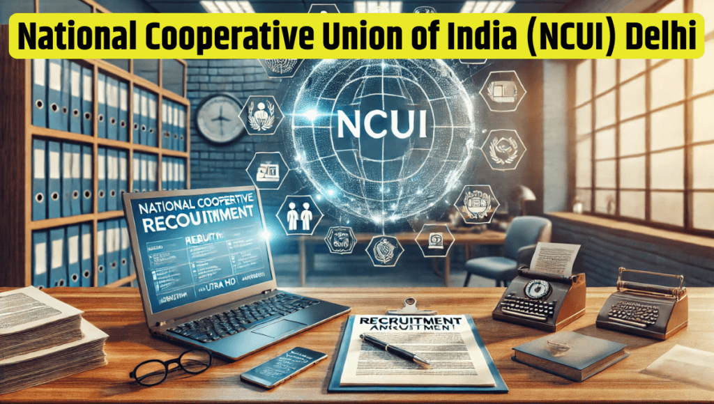 NCUI Recruitment 2024: Notice Out, Eligibility Details Apply Online Form