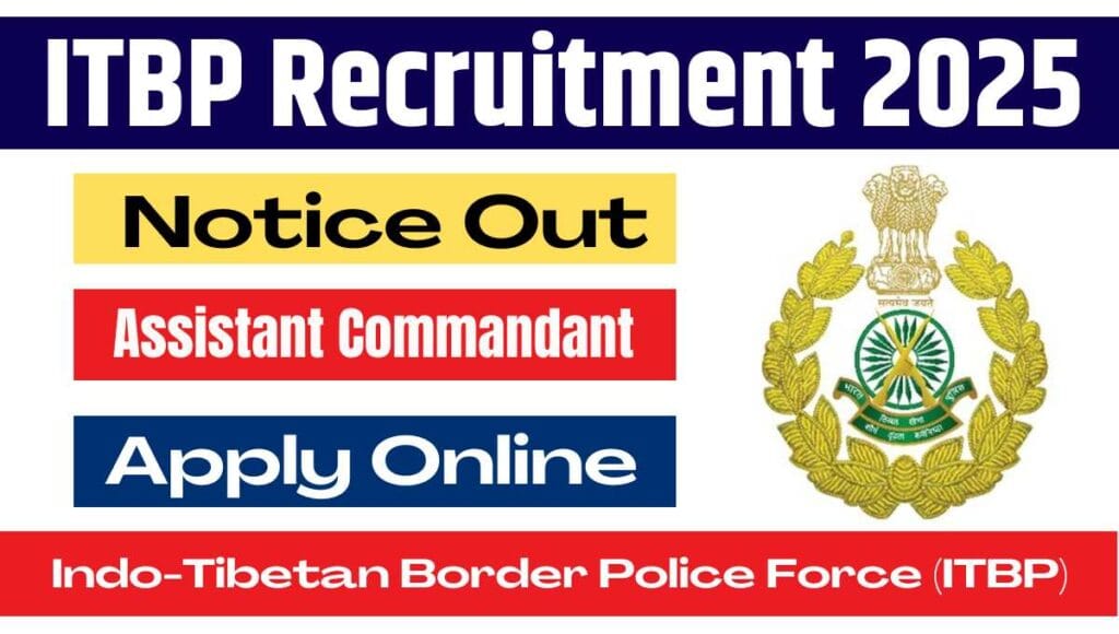 ITBP Assistant Commandant Telecom Recruitment